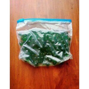 Vase Filler Round Transparent Green